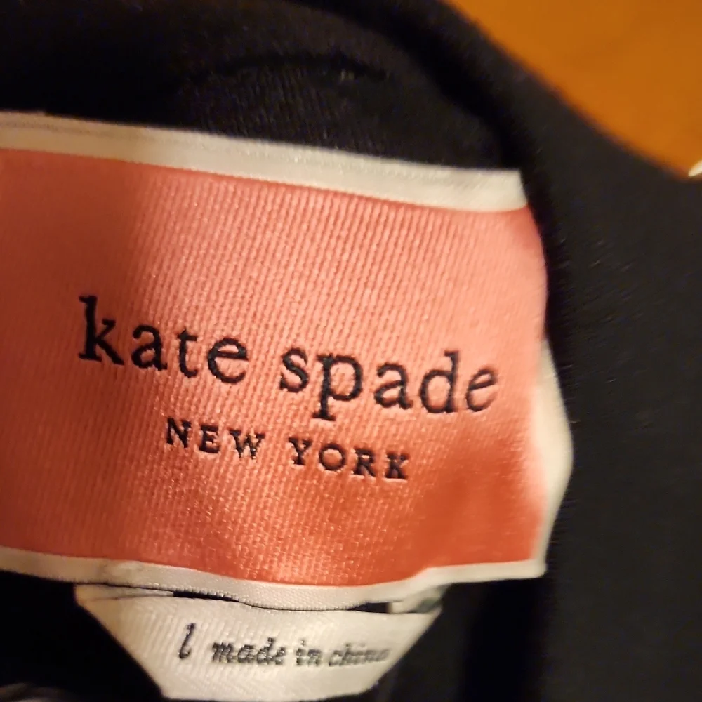 Kate Spade Fit & Flare Ponte Dress Rhinestone And Pearl Collar Embellishments